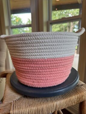 Target cotton rope storage basket
